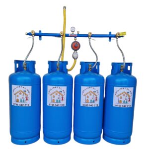 Kit complet cu 4 butelii 80 de litri pentru centrala termica