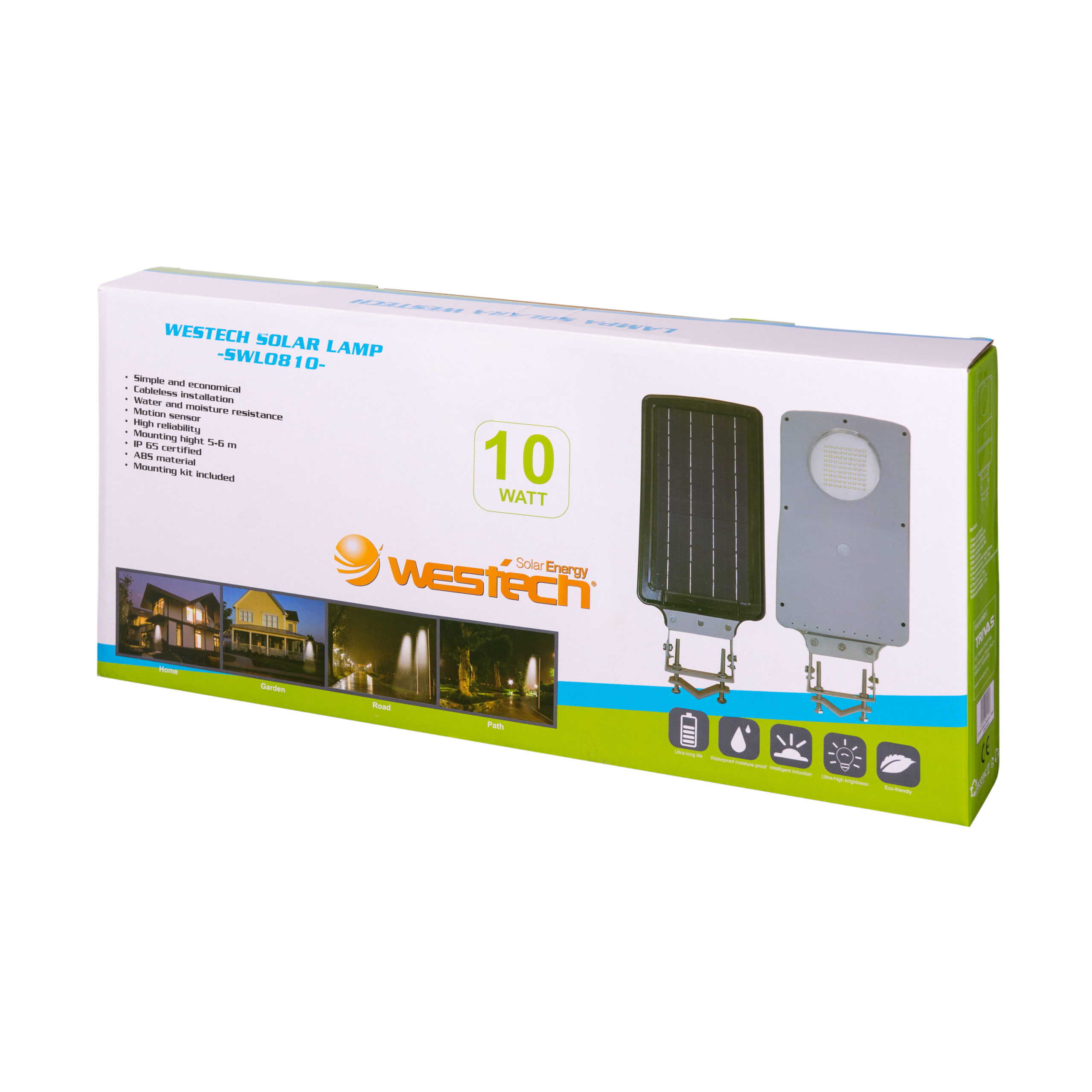 Lampă solară LED Westech SWL0810 10W